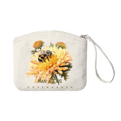 Yellow flowers and bee Thumbnail