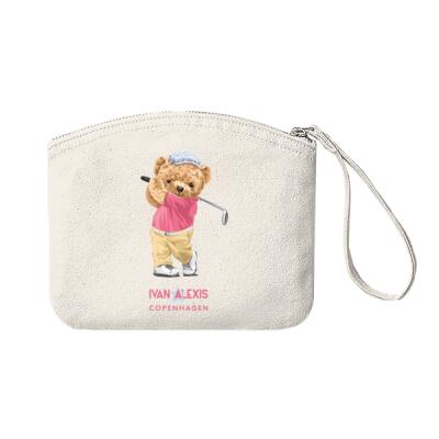 Teddy golfer pink Thumbnail