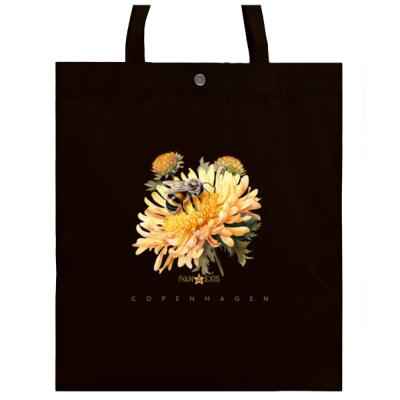 Yellow flowers and bee Thumbnail