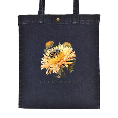 Yellow flowers and bee Thumbnail