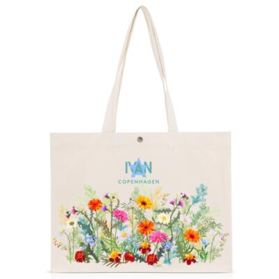 vild flower on squer bag Thumbnail