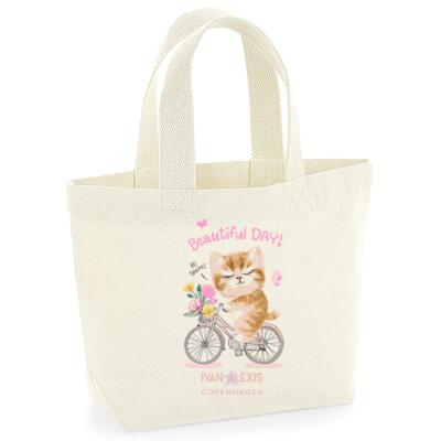 TEDDY CAT ON PINK BIKE Thumbnail