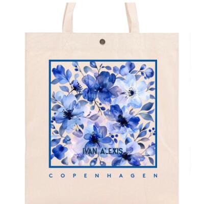 Watercolor Blue Anemone Floral  Thumbnail